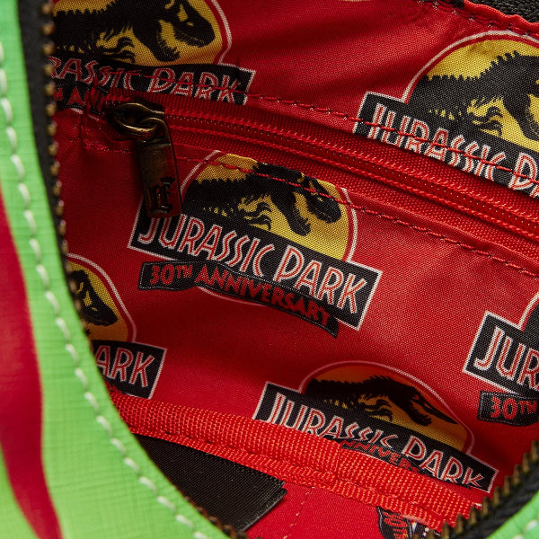 LOUNGEFLY JURASSIC PARK LIFE FINDS A WAY CROSSBODY BAG