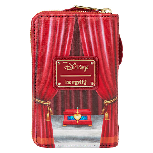 LOUNGEFLY DISNEY SNOW WHITE EVIL QUEEN THRONE WALLET