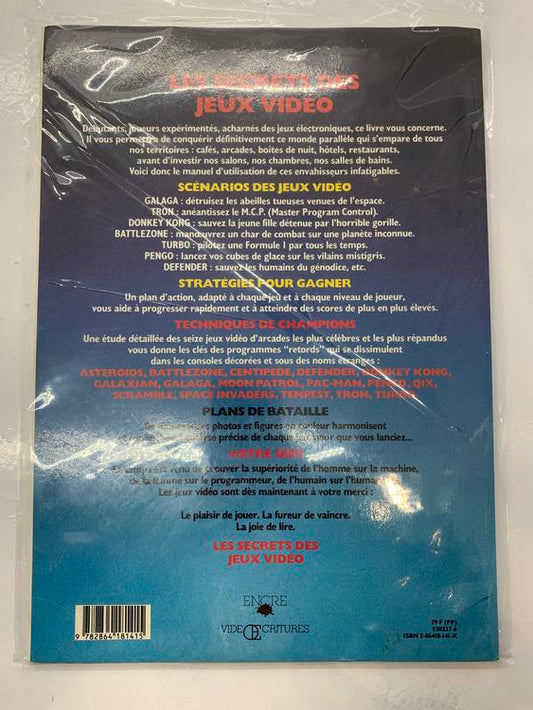 HINT BOOK LES SECRETS DES JEUX VIDÉO COMMENT GAGNER JEUX D'ARCADE (usagé)