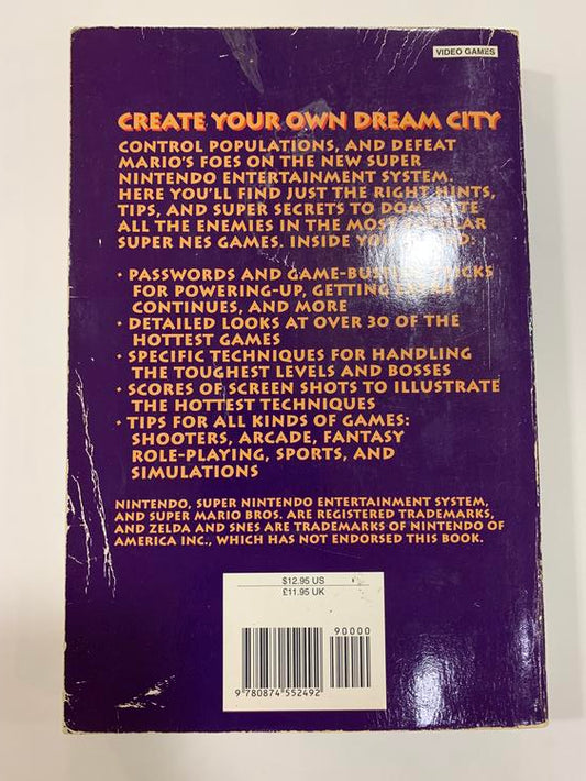HINT BOOK COMPUTE'S GUIDE TO SUPER NES GAMES (usagé)