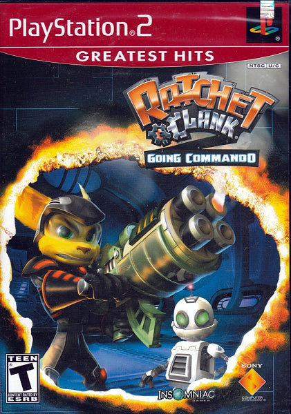 RATCHET & CLANK GOING COMMANDO GREATEST HITS (COMPLETE IN BOX)