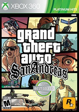 GRAND THEFT AUTO SAN ANDREAS (WITH BOX)