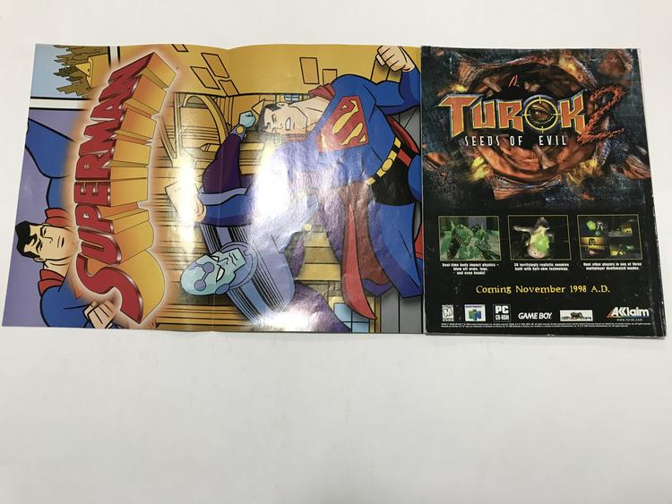 NINTENDO POWER GAMER MAGAZINE VOLUME 114 WITH POSTER - ZELDA: OCARINA OF TIME