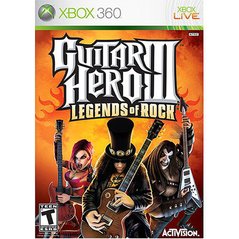 GUITAR HERO III LEGENDS OF ROCK (COMPLETE IN BOX)