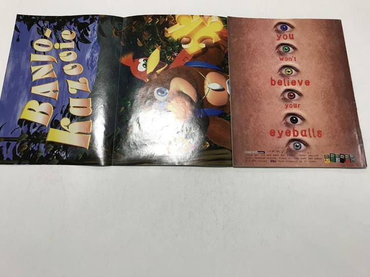 NINTENDO POWER GAMER MAGAZINE VOLUME 99 WITH POSTER - GOLDENEYE