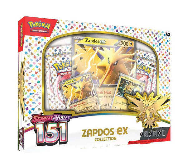 SCARLET & VIOLET 151 EX ZAPDOS COLLECTION (POKEMON) (usagé)