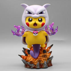 PIKACHU COSPLAY MEWTWO 12 CM PVC