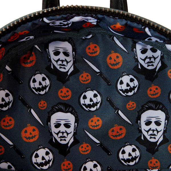LOUNGEFLY HALLOWEEN MIKE MYERS COSPLAY BACKPACK (usagé)