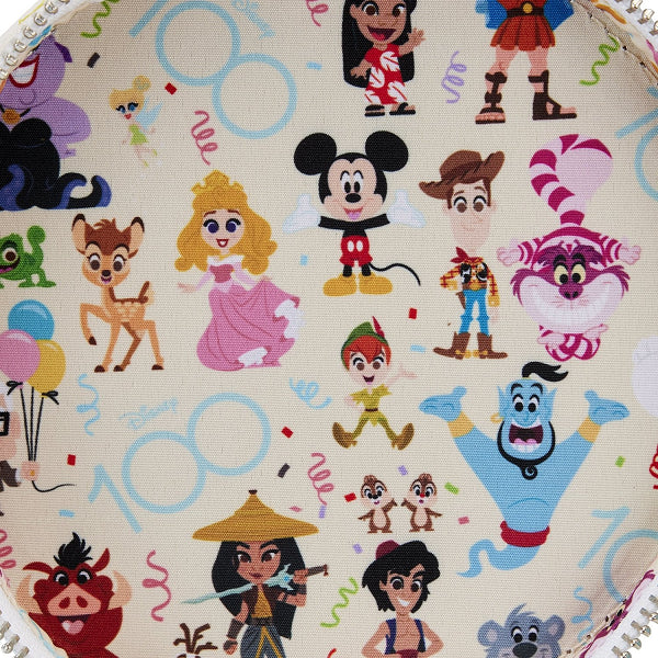 LOUNGEFLY DISNEY 100TH CELEBRATION CAKE CROSSBODY (usagé)