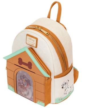 LOUNGEFLY DISNEY I HEART DOGS LENTICULAR BACKPACK