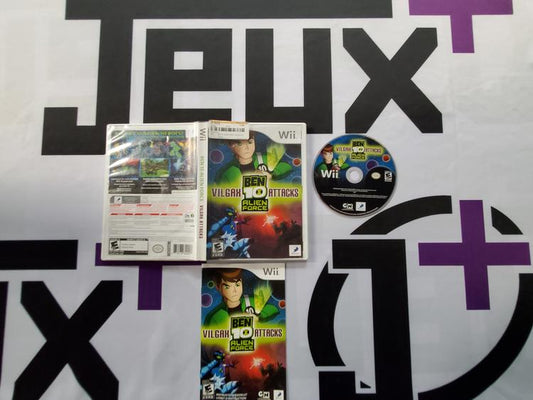 BEN 10 ALIEN FORCE VILGAX ATTACKS (COMPLETE IN BOX)