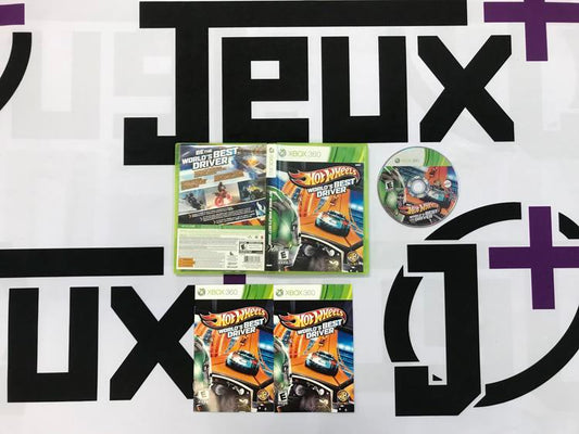 HOT WHEELS WORLDS BEST DRIVER (COMPLETE IN BOX) (usagé)