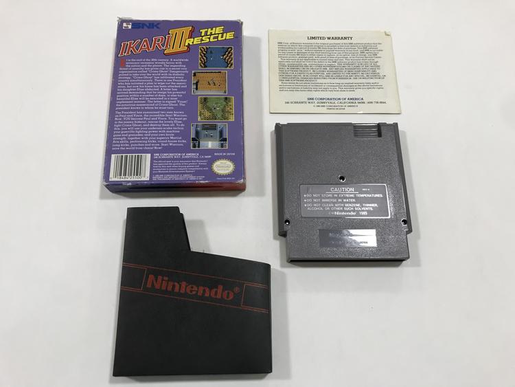 IKARI WARRIORS III (COMPLETE IN BOX)