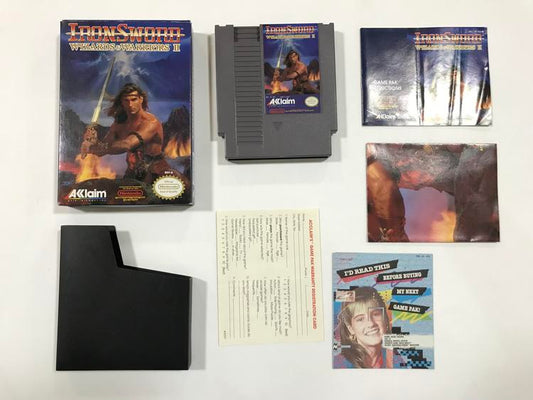 IRON SWORD WIZARDS & WARRIORS II (COMPLETE IN BOX) (usagé)