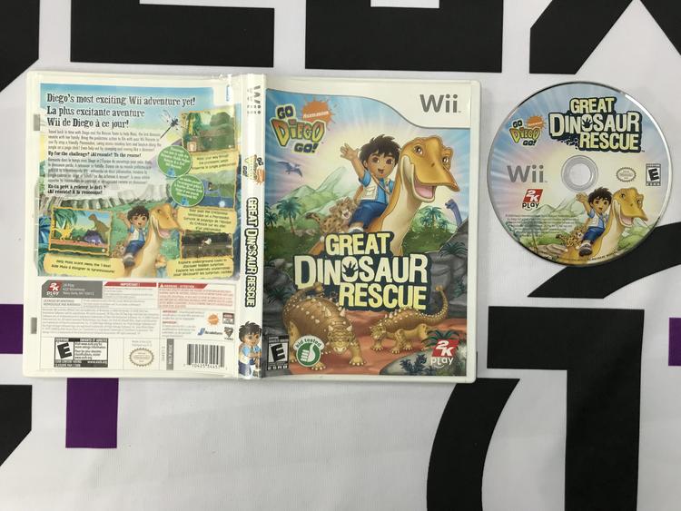 GO DIEGO GO GREAT DINOSAUR RESCUE (COMPLETE IN BOX) (usagé)