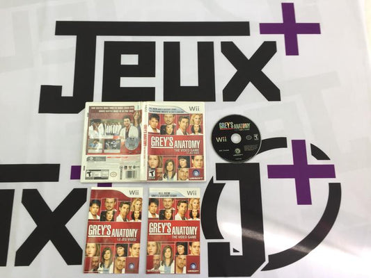 GREY'S ANATOMY THE VIDEO GAME (COMPLETE IN BOX)