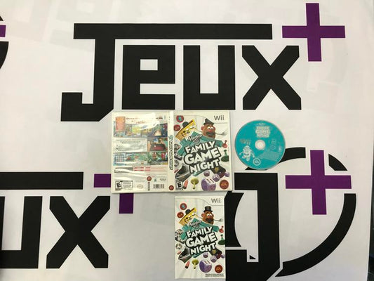 HASBRO FAMILY GAME NIGHT (COMPLETE IN BOX) (usagé)