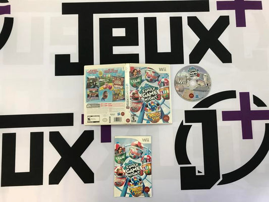 HASBRO FAMILY GAME NIGHT 3 (COMPLETE IN BOX) (usagé)