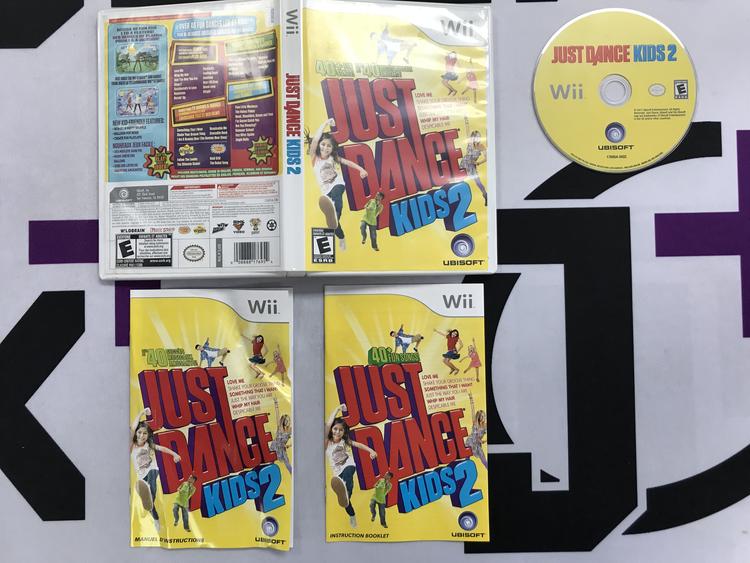 JUST DANCE KIDS 2 (COMPLETE IN BOX CIB)