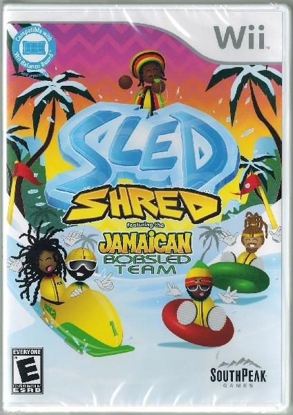 SLED SHRED FEATURING JAMAICAN BOBSLED (COMPLETE IN BOX) (usagé)