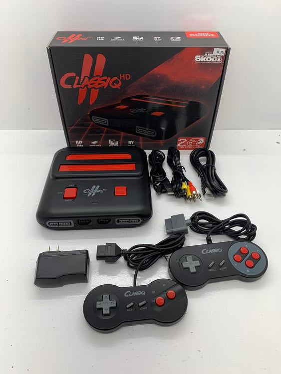 CLASSIQ HD II OLD SKOOL NES SNES (COMPLETE IN BOX)