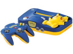 NINTENDO 64 BLUE / PIKACHU