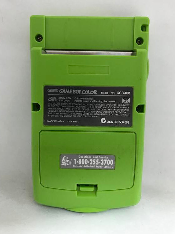 GAMEBOY COLOR KIWI GREEN