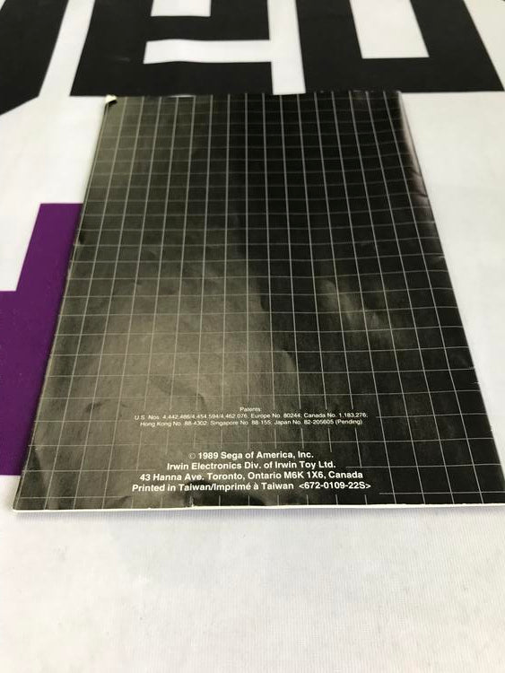 SEGA GENESIS MODEL 1 (WITH BOX & INSTRUCTION / NO FOAM) (usagé)