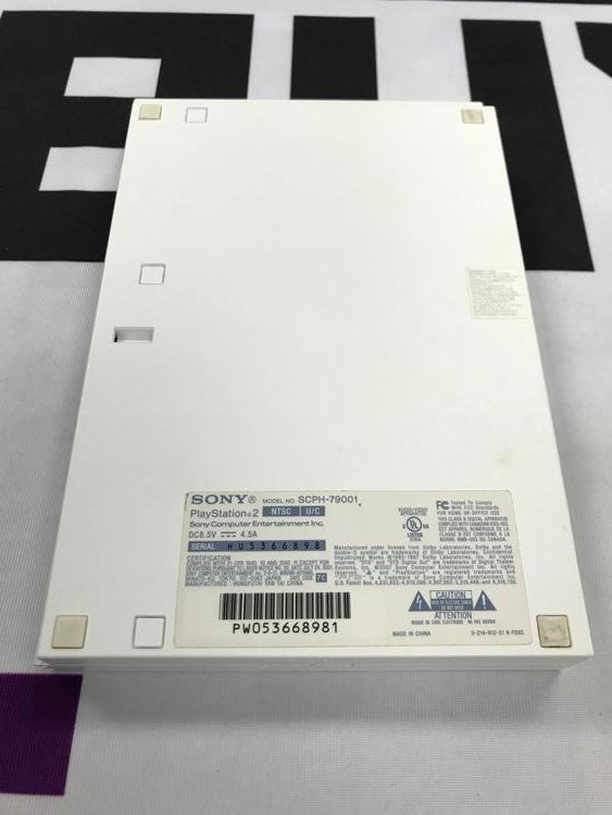PLAYSTATION 2 MODEL 2 WHITE