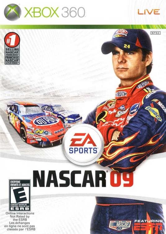 NASCAR 09 (COMPLETE IN BOX)