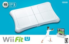 WII FIT U & BALANCE BOARD