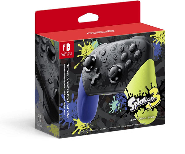 PRO CONTROLLER SPLATOON 3 EDITION NINTENDO