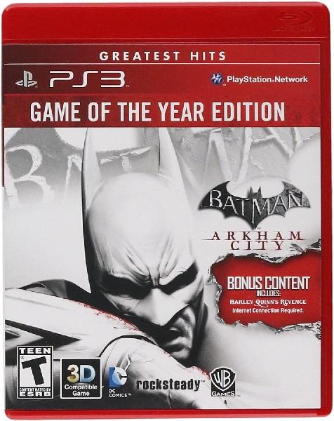 BATMAN ARKHAM CITY GAME OF THE YEAR EDITION GREATEST HITS (WITH BOX)