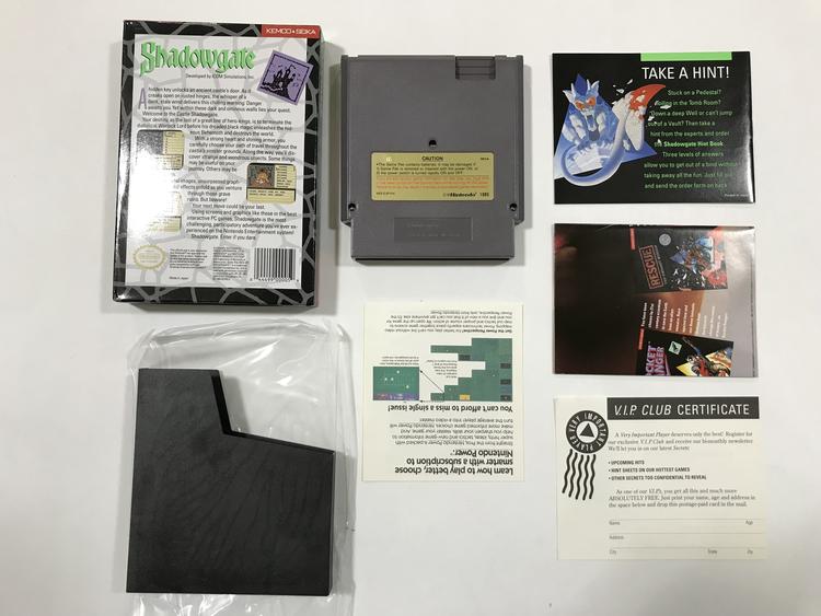 SHADOWGATE (COMPLETE IN BOX)