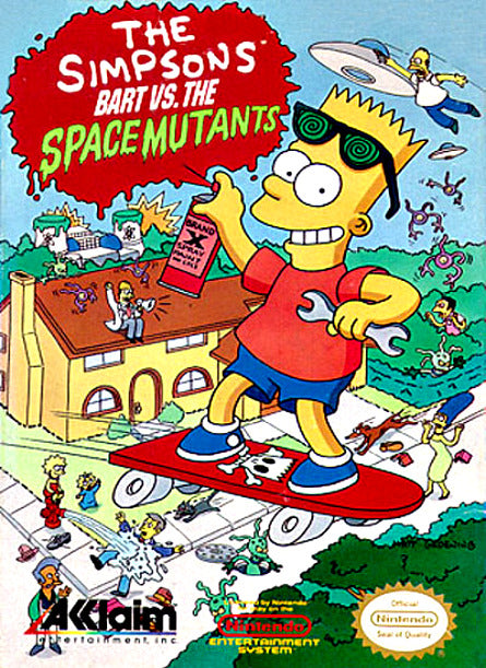 THE SIMPSONS BART VS. THE SPACE MUTANTS