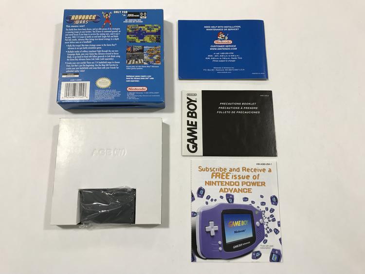 ADVANCE WARS (COMPLETE IN BOX)