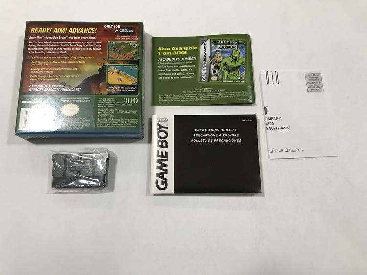 ARMY MEN OPERATION GREEN (COMPLETE IN BOX)