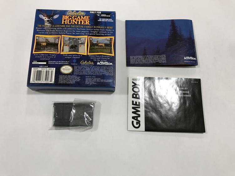 CABELA'S BIG GAME HUNTER (COMPLETE IN BOX)