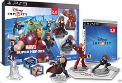 DISNEY INFINITY 2.0 MARVEL SUPER HEROES STARTER PACK (usagé)