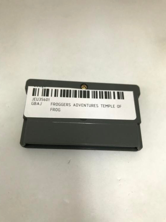 FROGGER'S ADVENTURES TEMPLE OF FROG