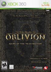 THE ELDER SCROLLS IV OBLIVION GAME OF THE YEAR PLATINUM HITS (COMPLETE IN BOX)