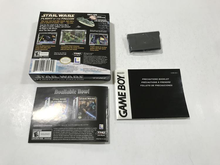 STAR WARS FLIGHT OF FALCON (COMPLETE IN BOX)