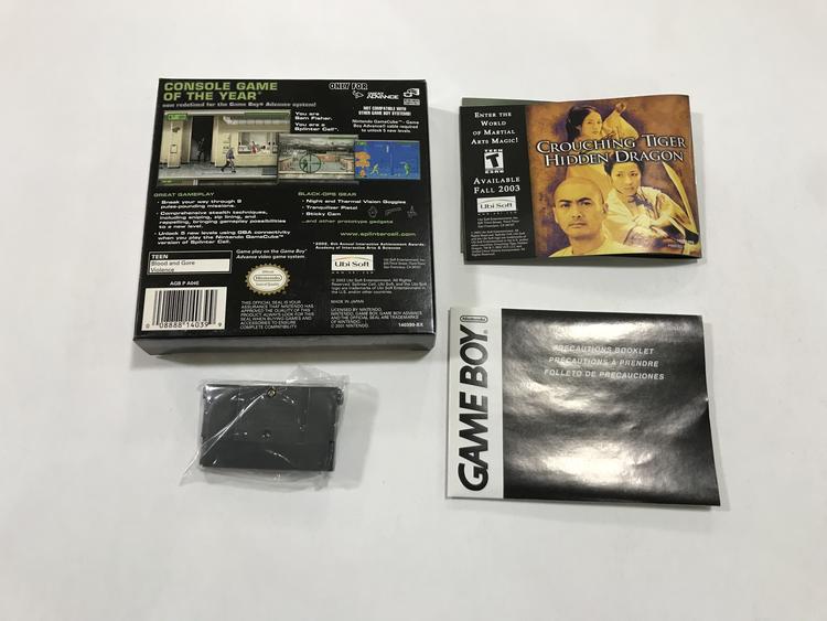 TOM CLANCY'S SPLINTER CELL (COMPLETE IN BOX)