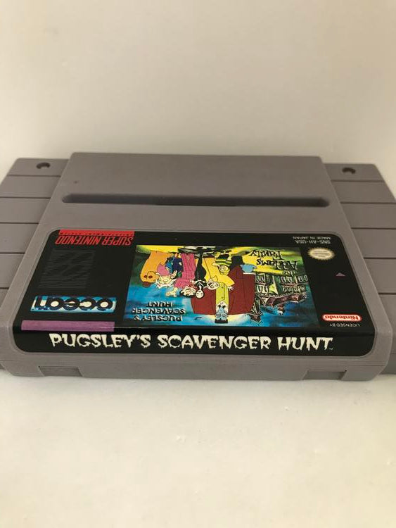 ADDAMS FAMILY PUGSLEY'S SCAVENGER HUNT