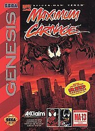 SPIDER-MAN & VENOM MAXIMUM CARNAGE RED CARTRIDGE