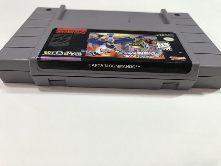 CAPTAIN COMMANDO (COMPLETE IN BOX)