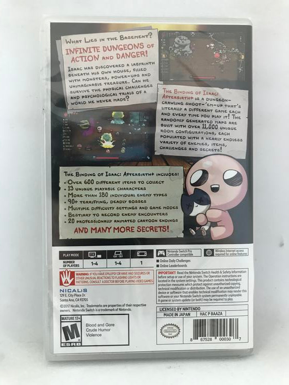 THE BINDING OF ISAAC AFTERBIRTH+