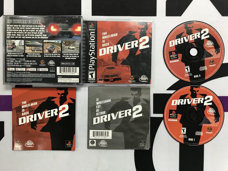 DRIVER 2 (COMPLETE IN BOX)