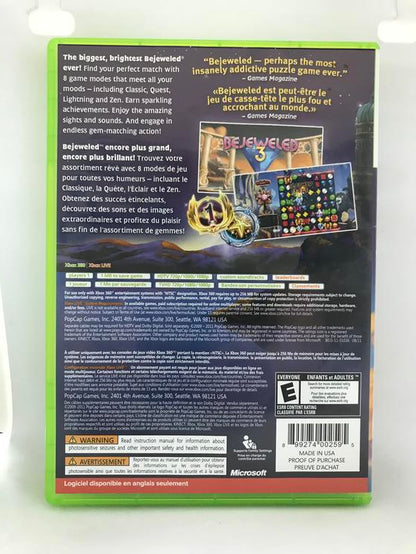 BEJEWELED 3 (COMPLETE IN BOX) (usagé)