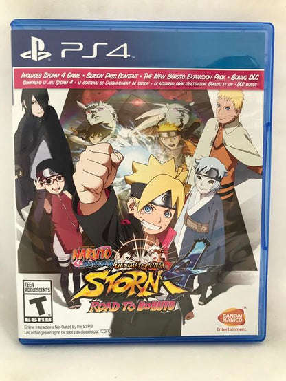 NARUTO SHIPPUDEN ULTIMATE NINJA STORM 4 ROAD TO BORUTO (usagé)